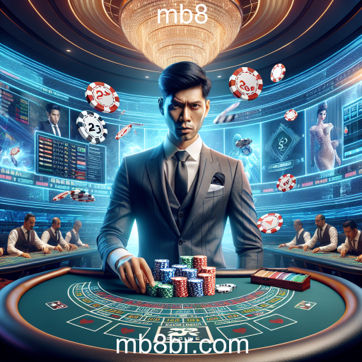 Experimente a Emoção do Cassino Ao Vivo no mb8